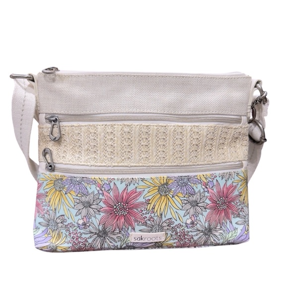 SAKRoots Floral Crossbody Bag - Picture 1 of 3